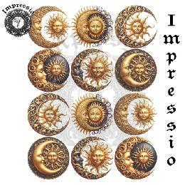 219365. Рисовая декупажная карта Impressio. 25 г/м2
