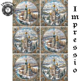 219368. Рисовая декупажная карта Impressio. 25 г/м2