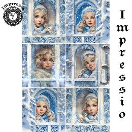 219370. Рисовая декупажная карта Impressio. 25 г/м2
