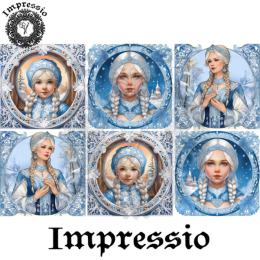 19371. Декупажная карта Impressio, плотность 45 г/м2