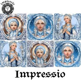 219371. Рисовая декупажная карта Impressio. 25 г/м2
