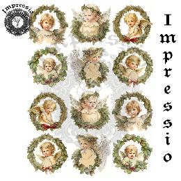 219372. Рисовая декупажная карта Impressio. 25 г/м2