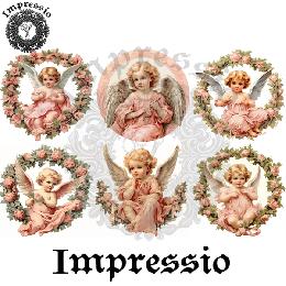 219375. Рисовая декупажная карта Impressio. 25 г/м2