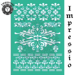 311088. Трафарет пласт. на клеевой основе, уценка