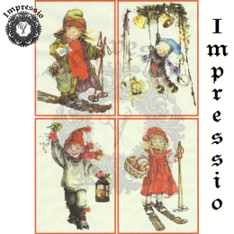 3215914. Рисовая  декупажная карта, уценка