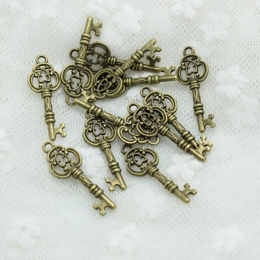 hm-383. Подвеска Ключ, состаренная бронза
